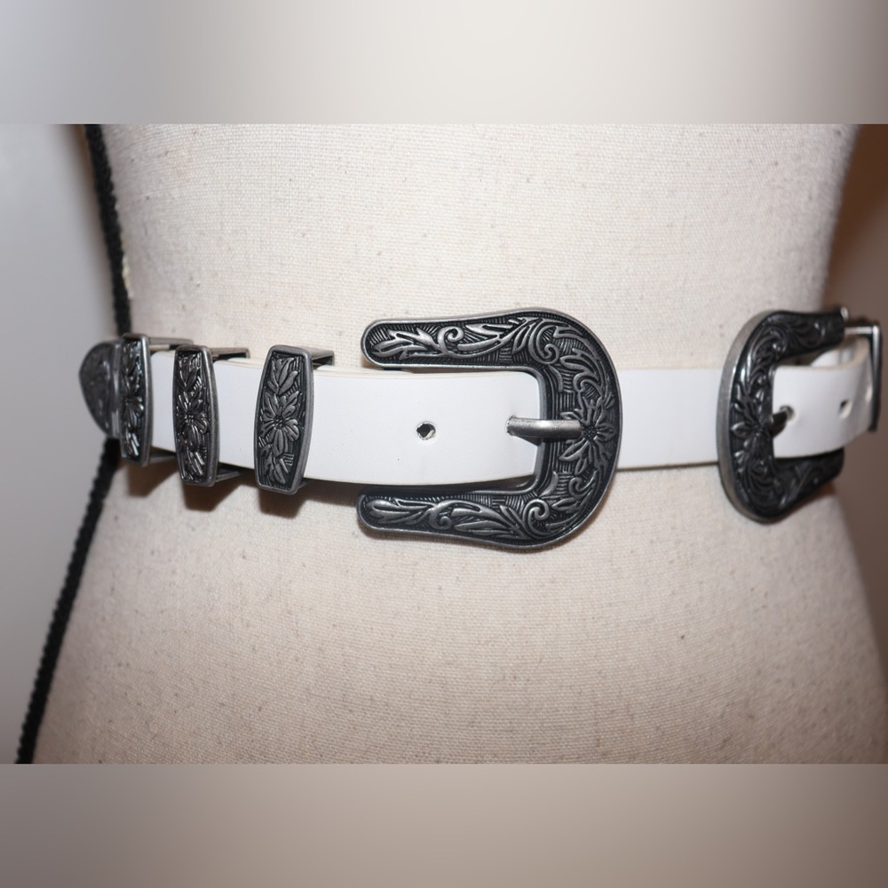 Divaz Western Arizona Double Buckle Belt View 2